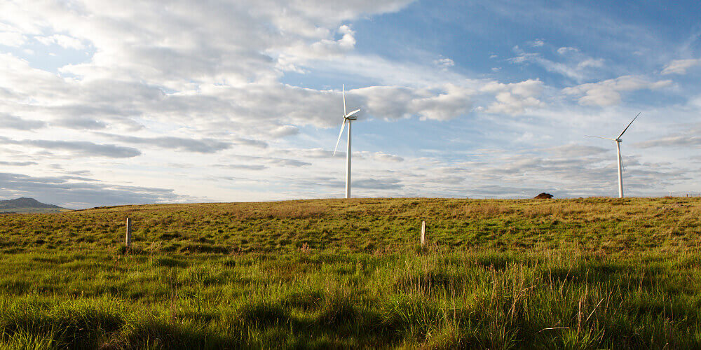 Wind Farm - Renewable & Green Energy infrastructure
