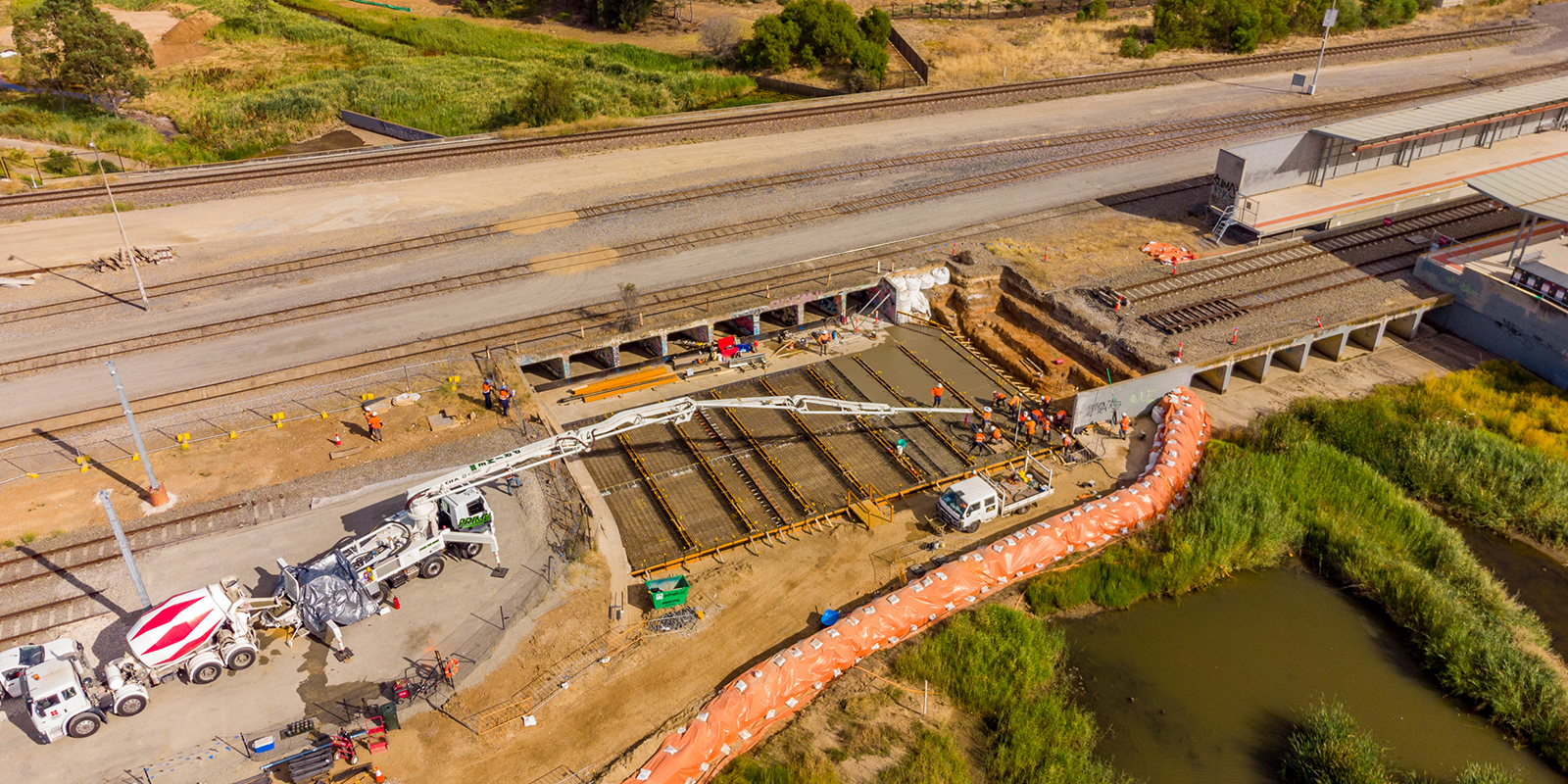 Mawson Lakes Drain Bridge Upgrade